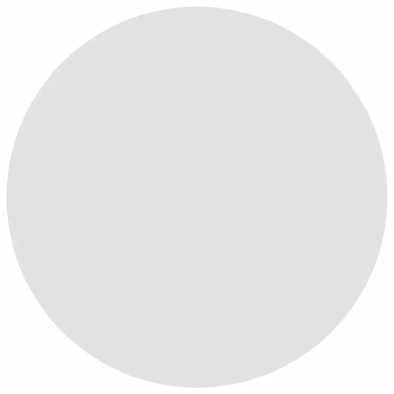 Table Top �� 50 x 1,5 cm Round Engineered Wood White