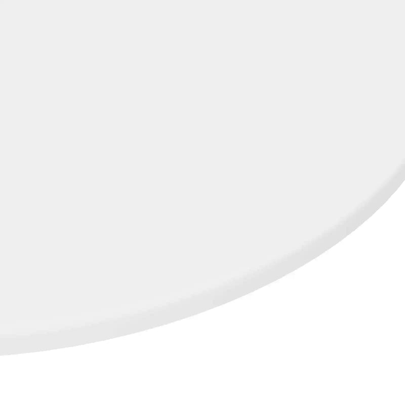 Table Top �� 60 x 1,5 cm Round Engineered Wood White