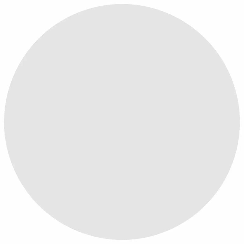 Table Top �� 60 x 1,5 cm Round Engineered Wood White