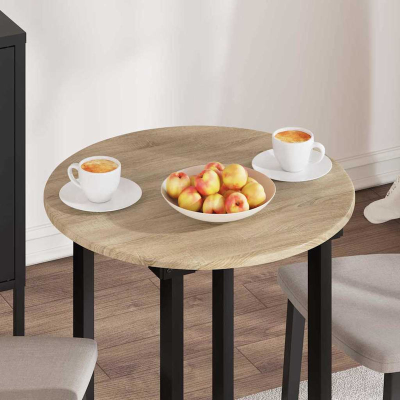 vidaXL Table Top Sonoma oak 60 x 60 x 1.5 cm Engineered wood
