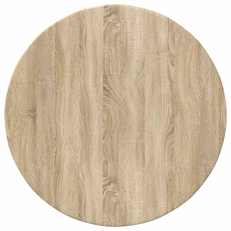 Table Top �� 60 x 1,5 cm Round Engineered Wood Sonoma Oak