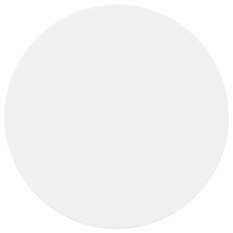 Table Top �� 70 x 1,5 cm Round Engineered Wood White