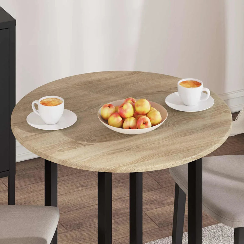 Table Top �� 70 x 1,5 cm Round Engineered Wood Sonoma Oak