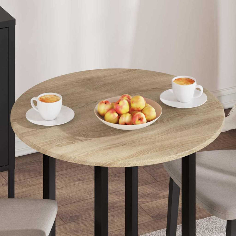 vidaXL Table Top Sonoma oak 70 x 70 x 1.5 cm Engineered wood