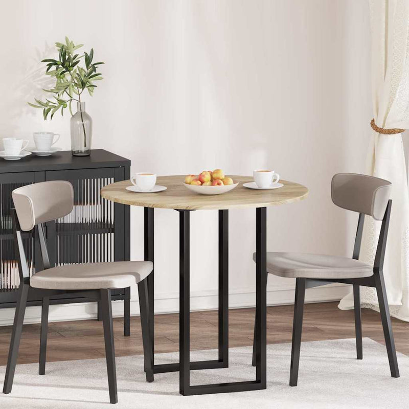 vidaXL Table Top Sonoma oak 80 x 80 x 1.5 cm Engineered wood