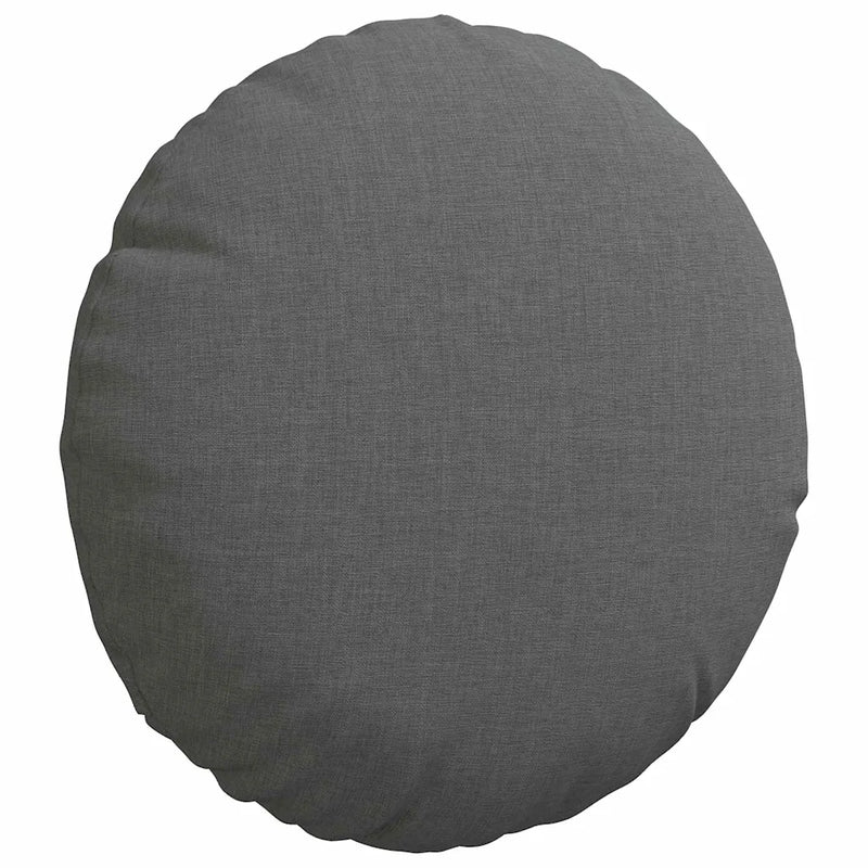 Seat Cushions 2 pcs Dark Grey ��30 x 13 cm Fabric