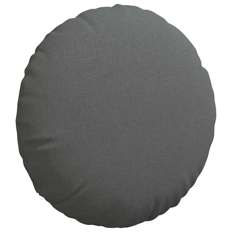 Seat Cushions 2 pcs Dark Grey ��60 x 21 cm Fabric