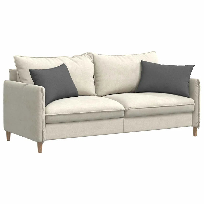 Sofa Pillows 2 pcs Dark Grey 60 x 40 cm Fabric