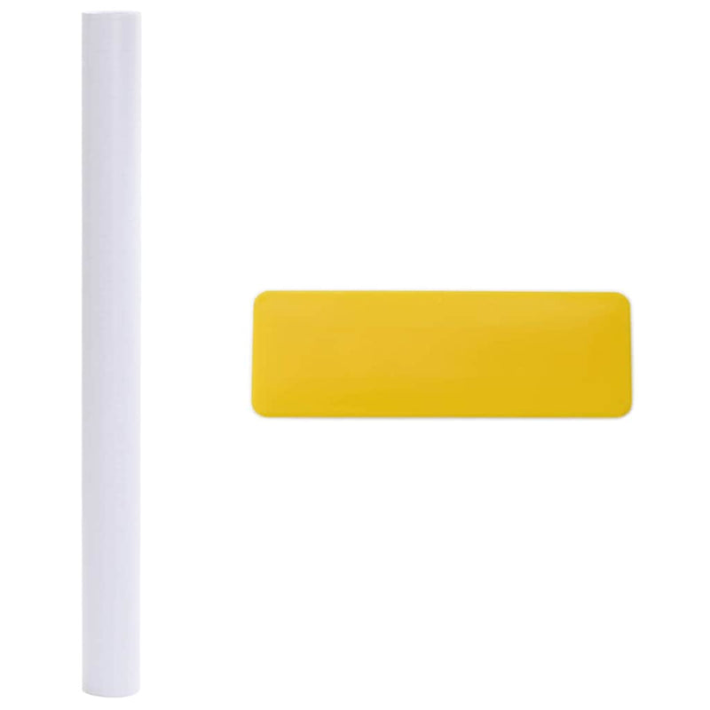 vidaXL Self-adhesive Window Film Frosted Grey 90 x 1000 cm PVC