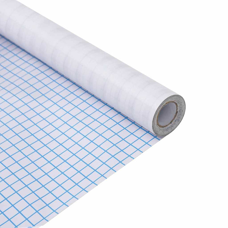 vidaXL Self-adhesive Window Film Frosted stripes 90 x 500 cm PVC