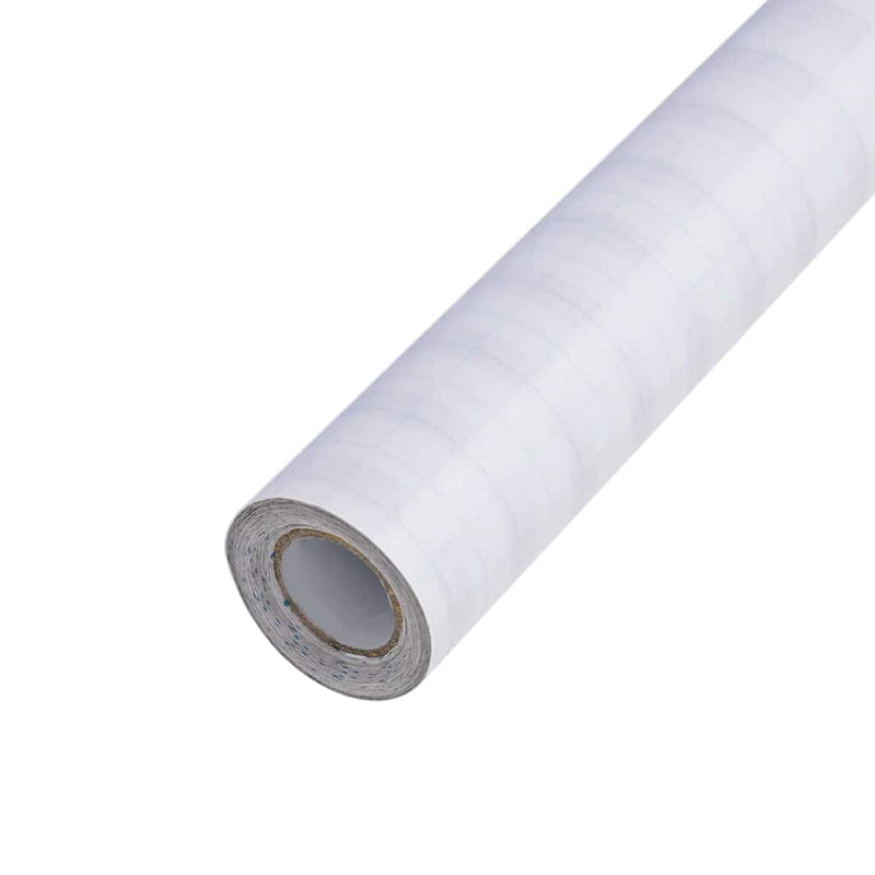 vidaXL Self-adhesive Window Film Frosted stripes 90 x 1000 cm PVC