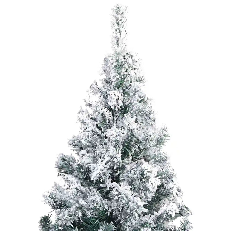 Artificial Pre-lit Christmas Tree Green 400 cm PVC