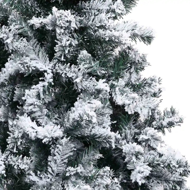 Artificial Pre-lit Christmas Tree Green 400 cm PVC