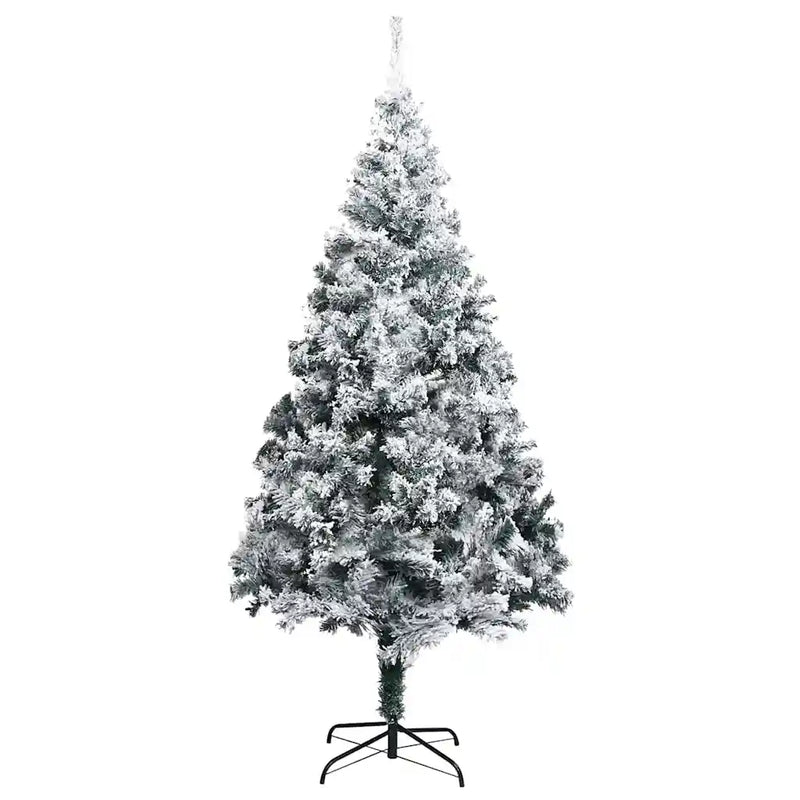 Artificial Pre-lit Christmas Tree Green 400 cm PVC