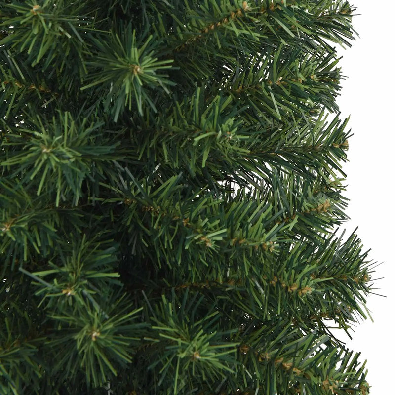 Artificial Christmas Tree with 300 LEDs with Stand Green 180 cm
