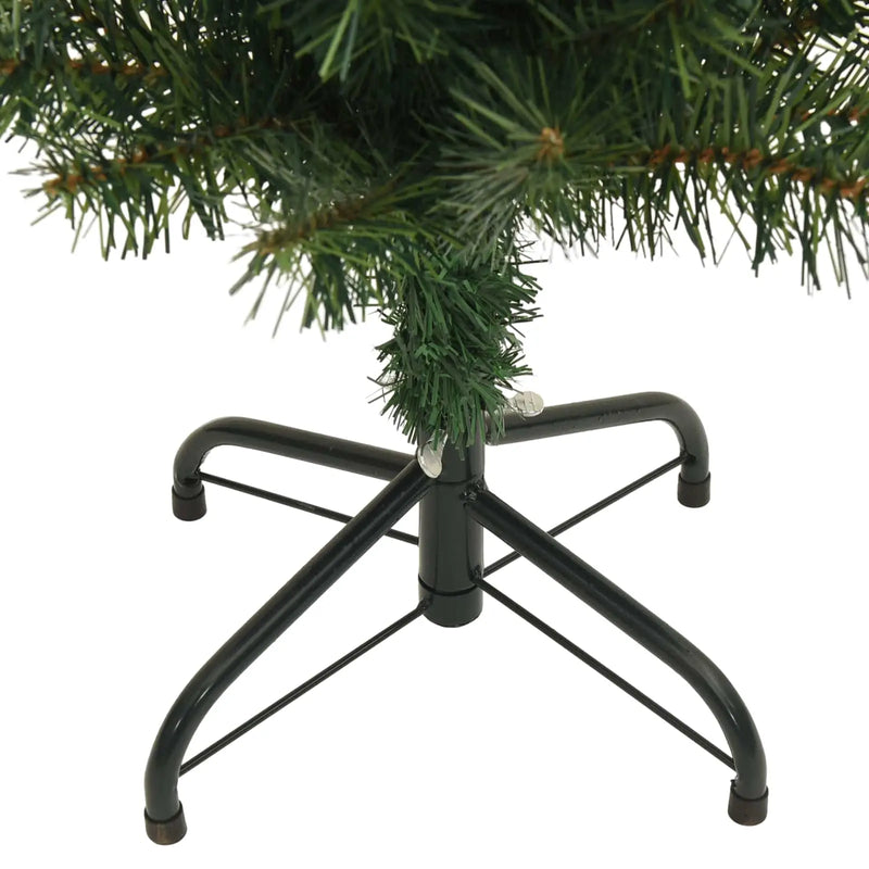 Artificial Christmas Tree with 300 LEDs with Stand Green 180 cm