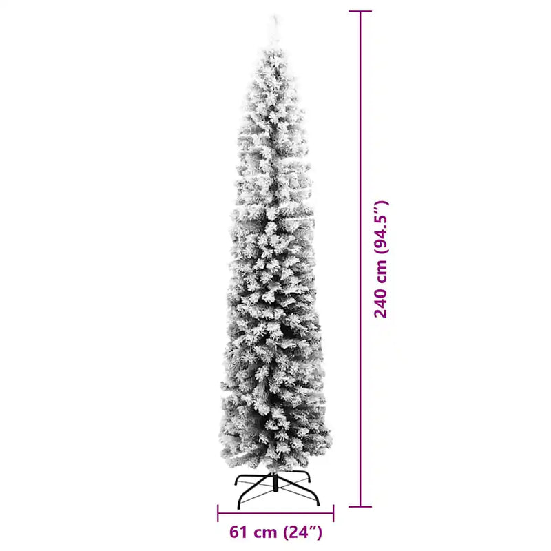 Artificial Christmas Tree with 300 LEDs with Stand Green 240 cm