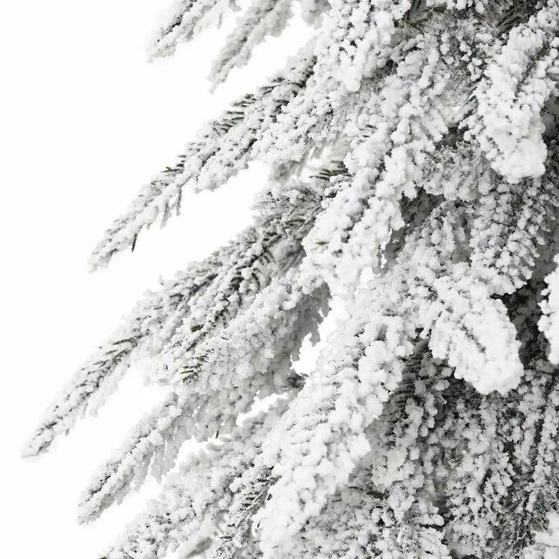 Christmas Tree with 300 LEDs White 180 cm PE and Steel