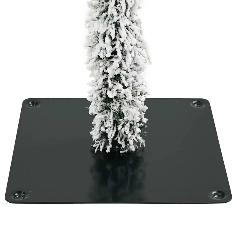 Christmas Tree with 300 LEDs White 180 cm PE and Steel