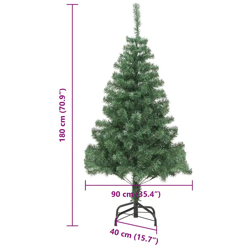 Christmas Tree Green 180 cm PVC