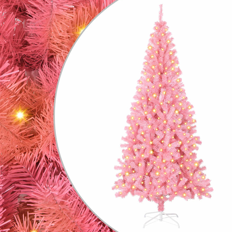 Christmas Tree Pink 180 cm PVC