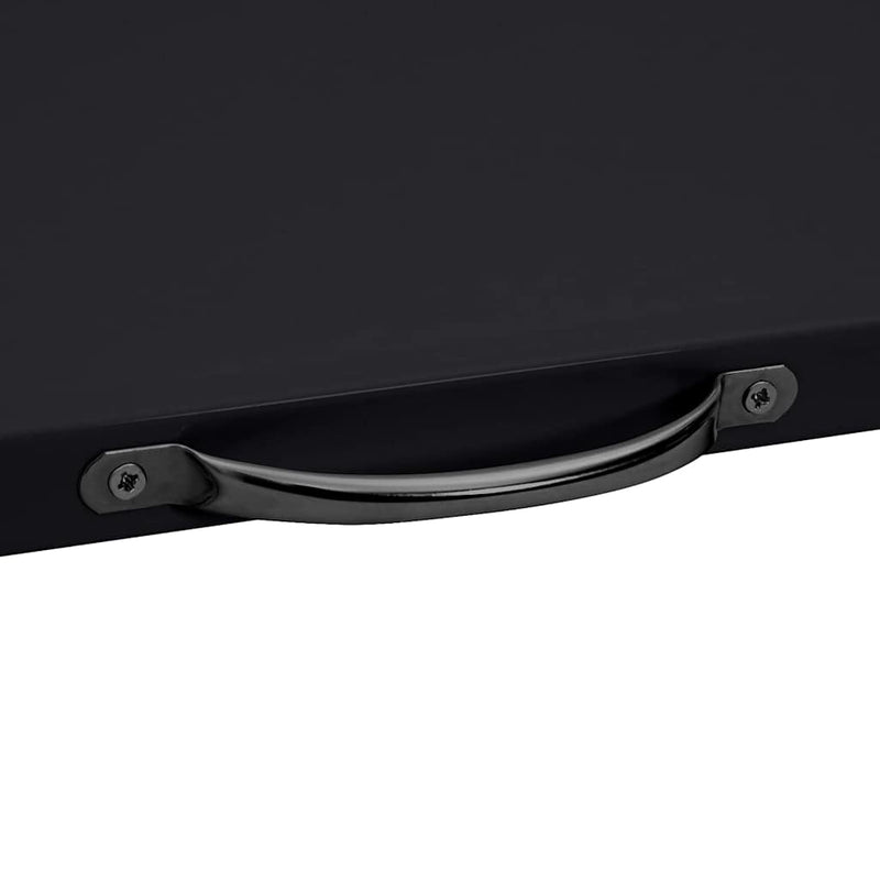 vidaXL Washing Machine Intermediate Shelf Black 60 x 60 x 8 cm Steel