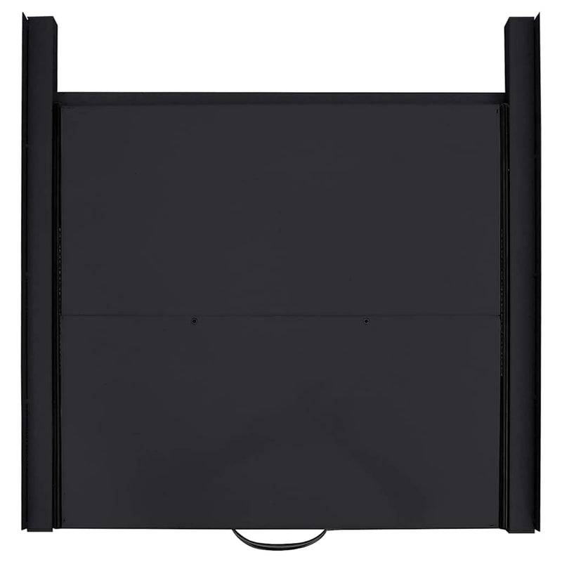 vidaXL Washing Machine Intermediate Shelf Black 60 x 60 x 8 cm Steel