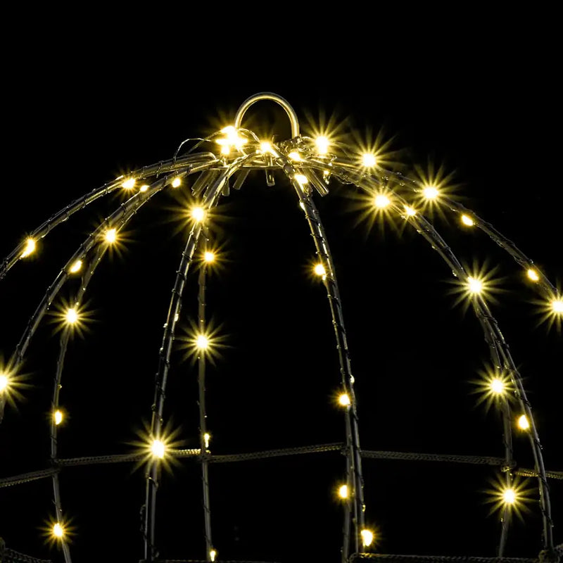 Ball 2 pcs Warm white 30 x 30 x 32 cm Metal 192 LEDs