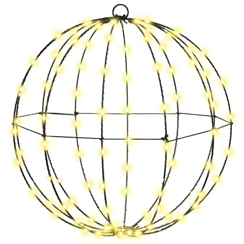 Ball 2 pcs Warm white 40 x 40 x 42 cm Metal 192 LEDs