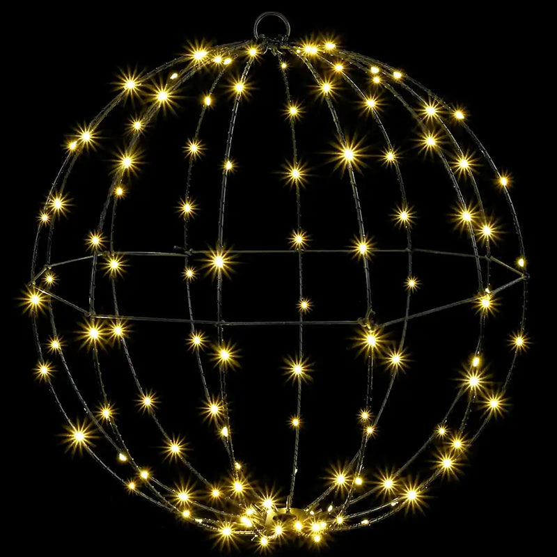 Ball 2 pcs Warm white 40 x 40 x 42 cm Metal 192 LEDs