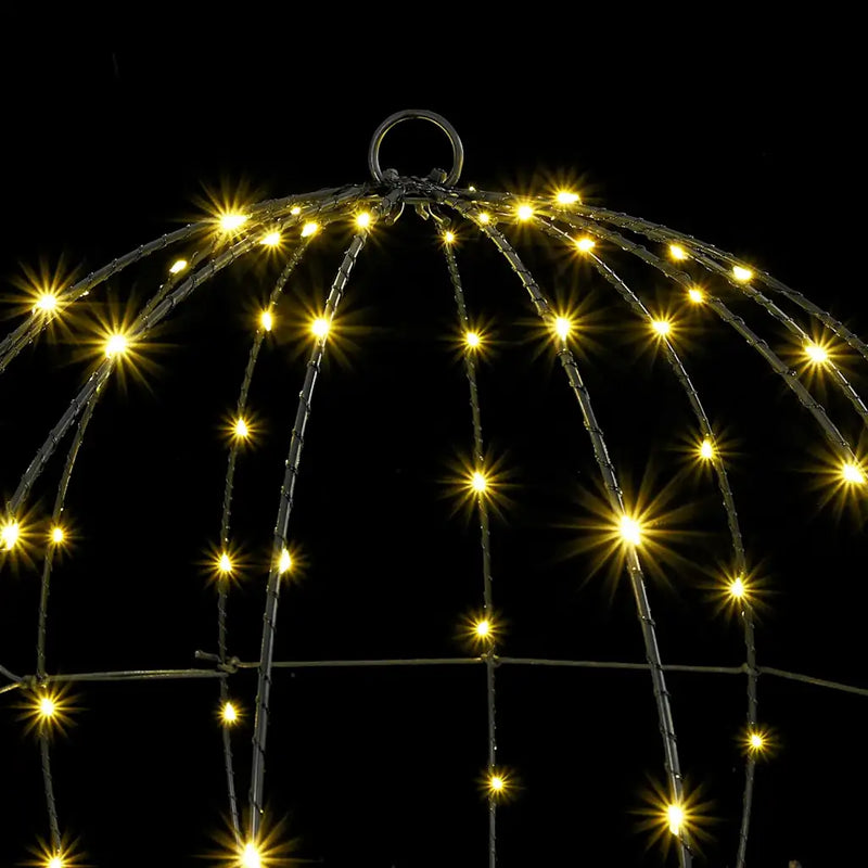 Ball 2 pcs Warm white 50 x 50 x 52 cm Metal 320 LEDs
