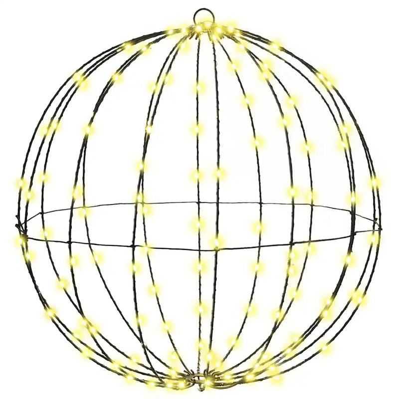 Ball 2 pcs Warm white 50 x 50 x 52 cm Metal 320 LEDs