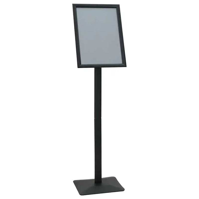 Pedestal Poster Stand A3 Cast Iron Black