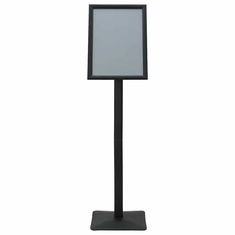 Pedestal Poster Stand A3 Cast Iron Black