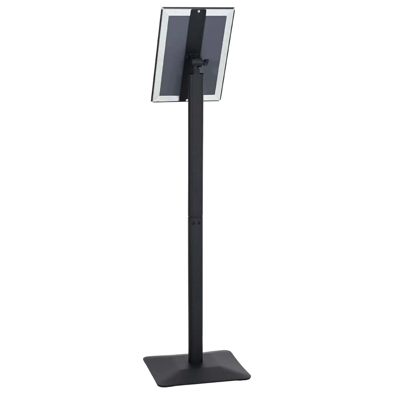 Pedestal Poster Stand A4 Cast Iron Black