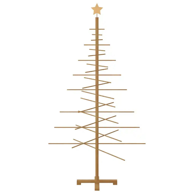 Wooden Christmas Tree KOTKA 180 cm Bamboo and solid pine wood