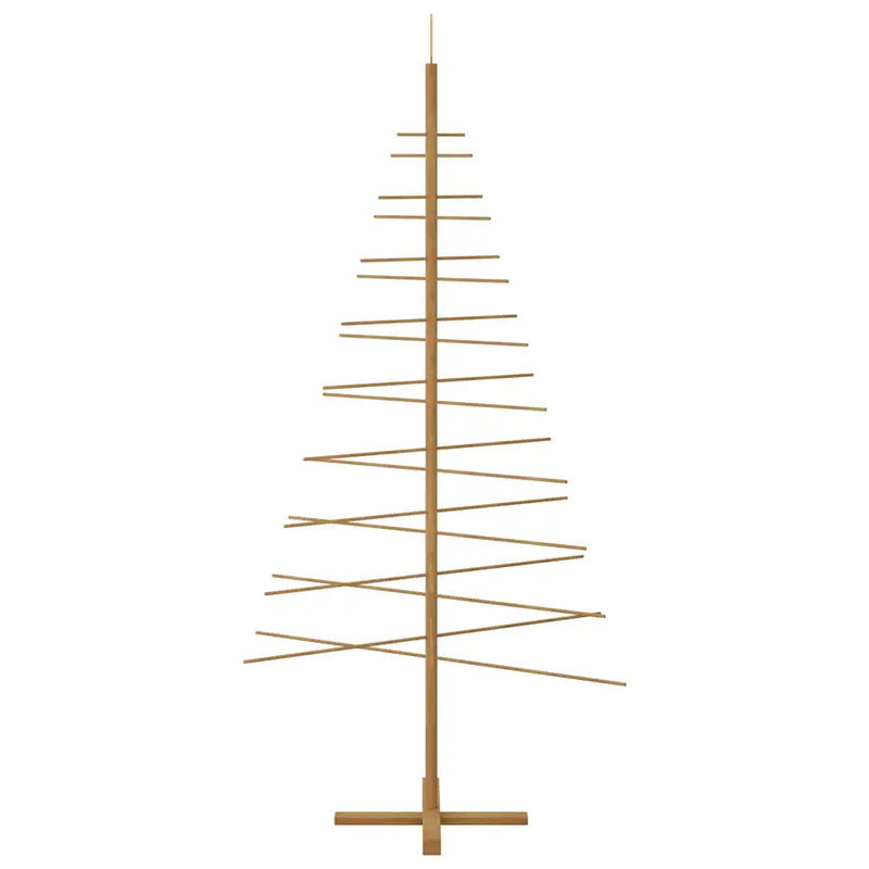 Wooden Christmas Tree KOTKA 210 cm Bamboo and solid pine wood