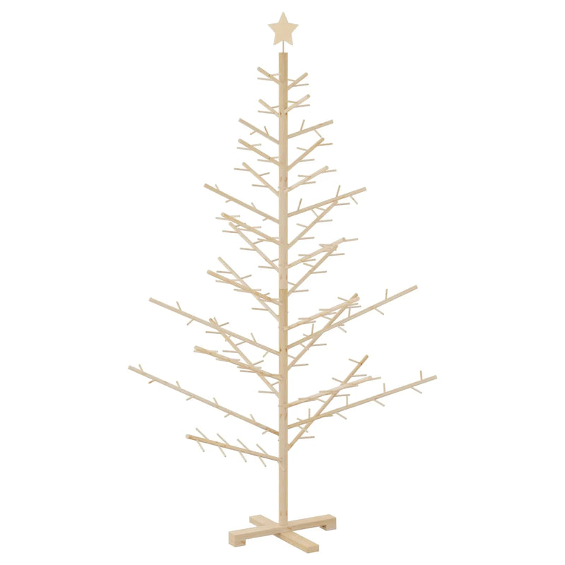 Wooden Christmas Tree KOTKA 180 cm Bamboo and solid pine wood