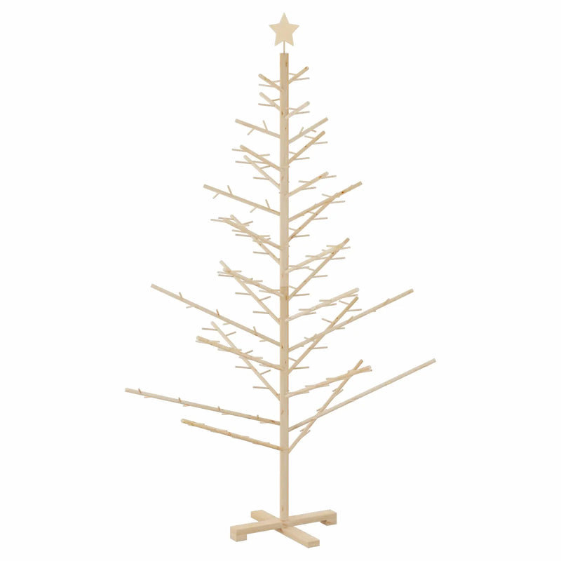 Wooden Christmas Tree KOTKA 180 cm Bamboo and solid pine wood