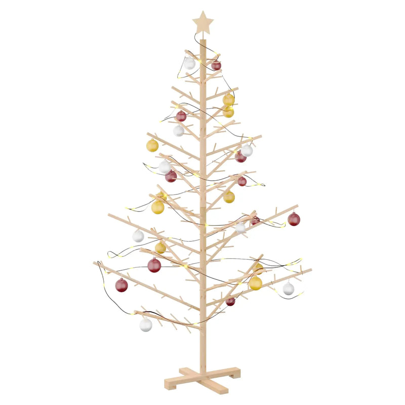 Wooden Christmas Tree KOTKA 180 cm Bamboo and solid pine wood
