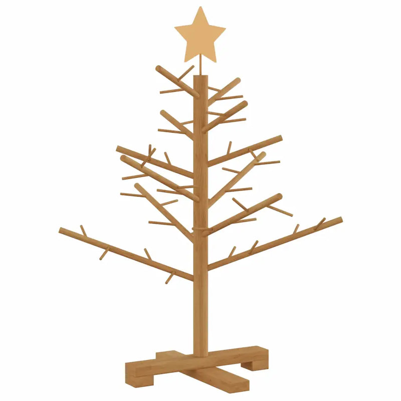 Wooden Christmas Tree KOTKA 75 cm Bamboo and solid pine wood