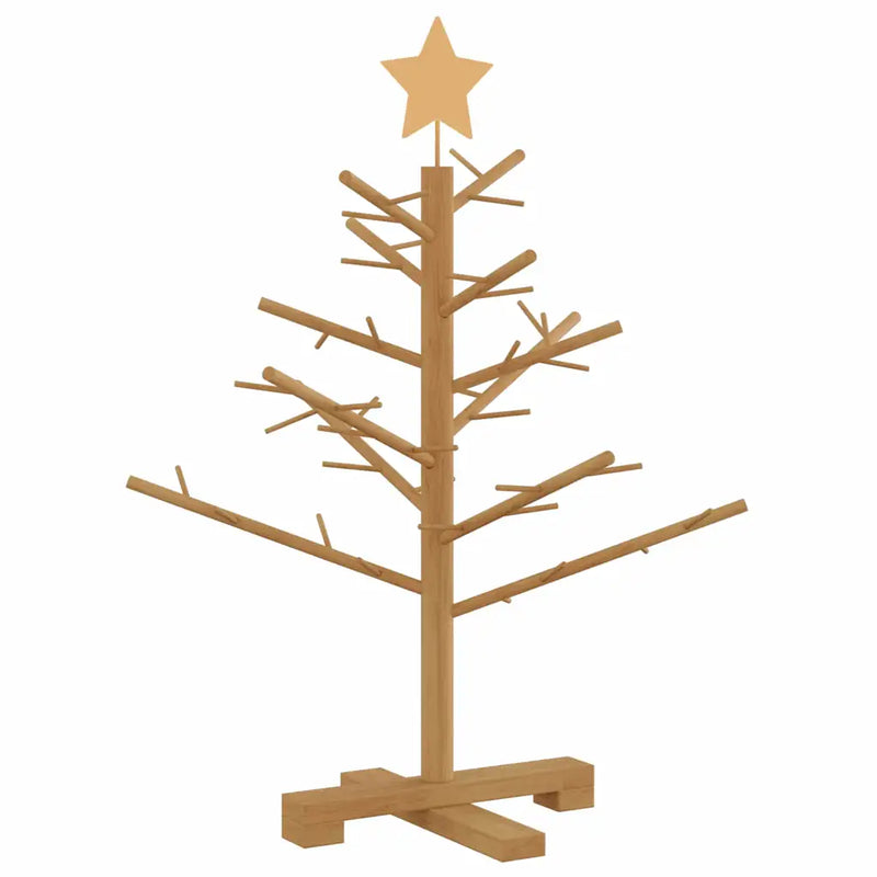 Wooden Christmas Tree KOTKA 75 cm Bamboo and solid pine wood