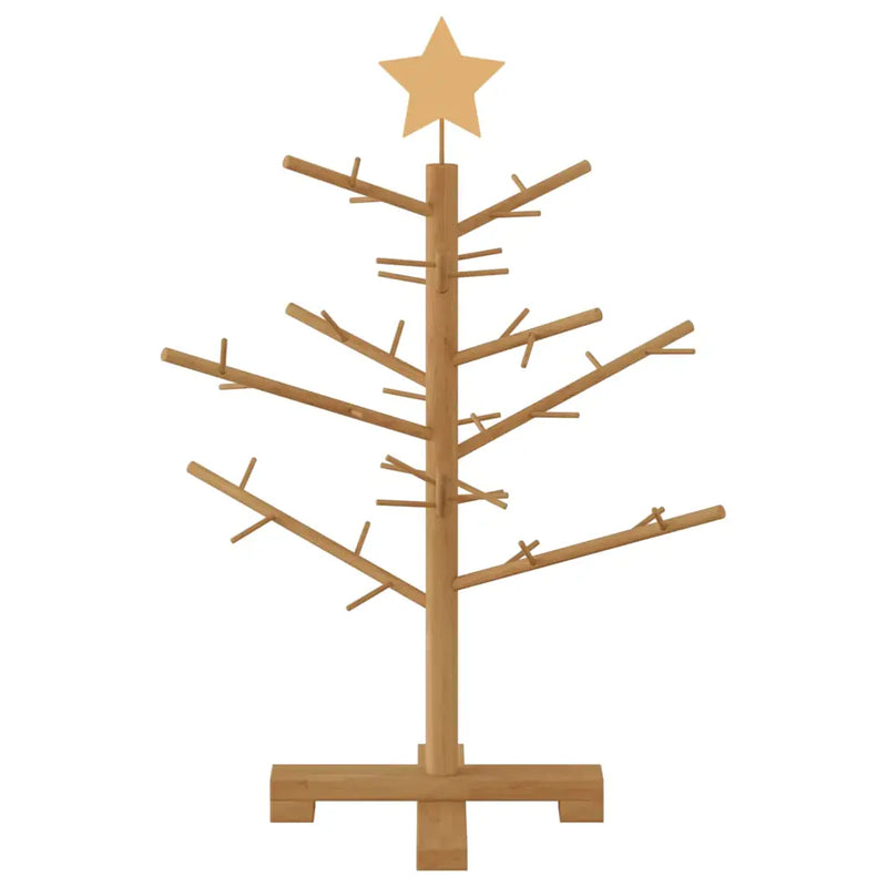 Wooden Christmas Tree KOTKA 75 cm Bamboo and solid pine wood