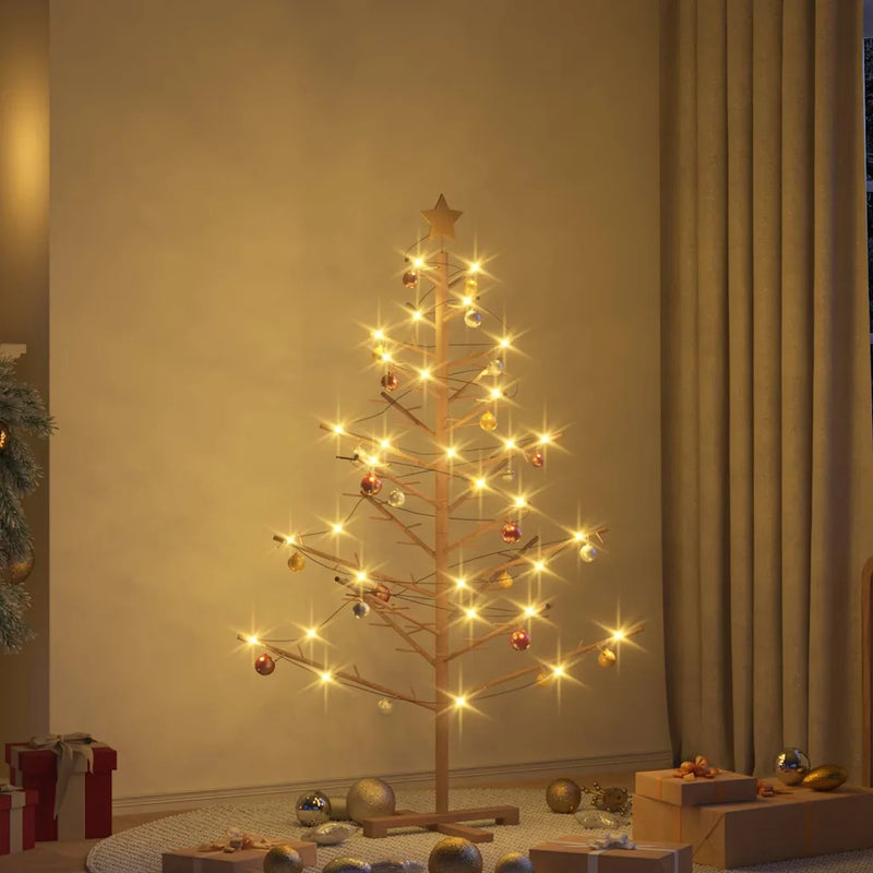Wooden Christmas Tree KOTKA 150 cm Bamboo and solid pine wood