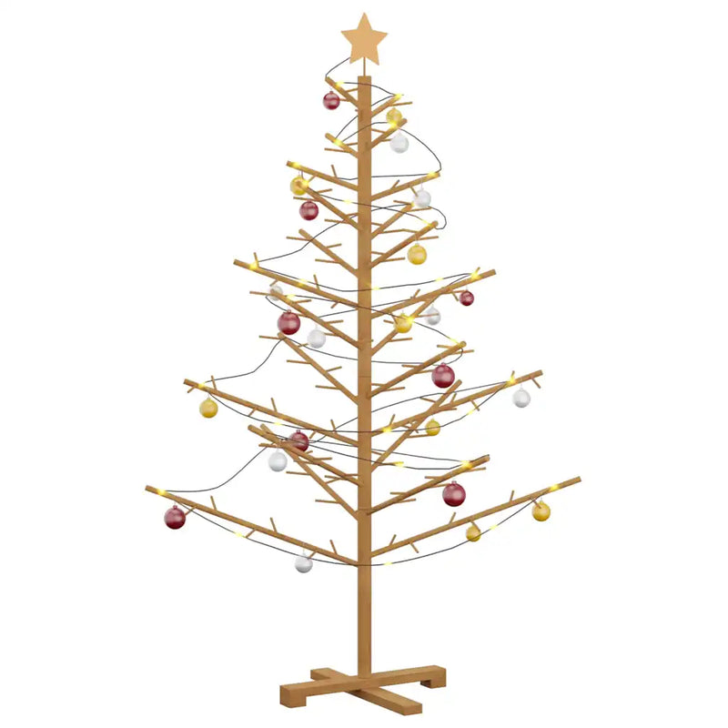Wooden Christmas Tree KOTKA 150 cm Bamboo and solid pine wood