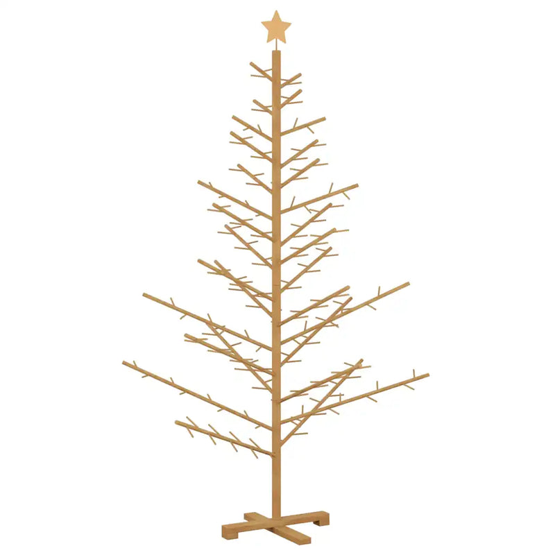 Wooden Christmas Tree KOTKA 180 cm Bamboo and solid pine wood