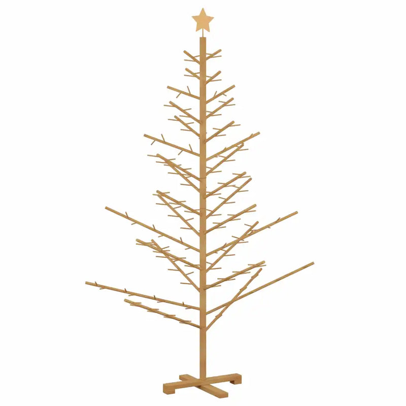 Wooden Christmas Tree KOTKA 180 cm Bamboo and solid pine wood