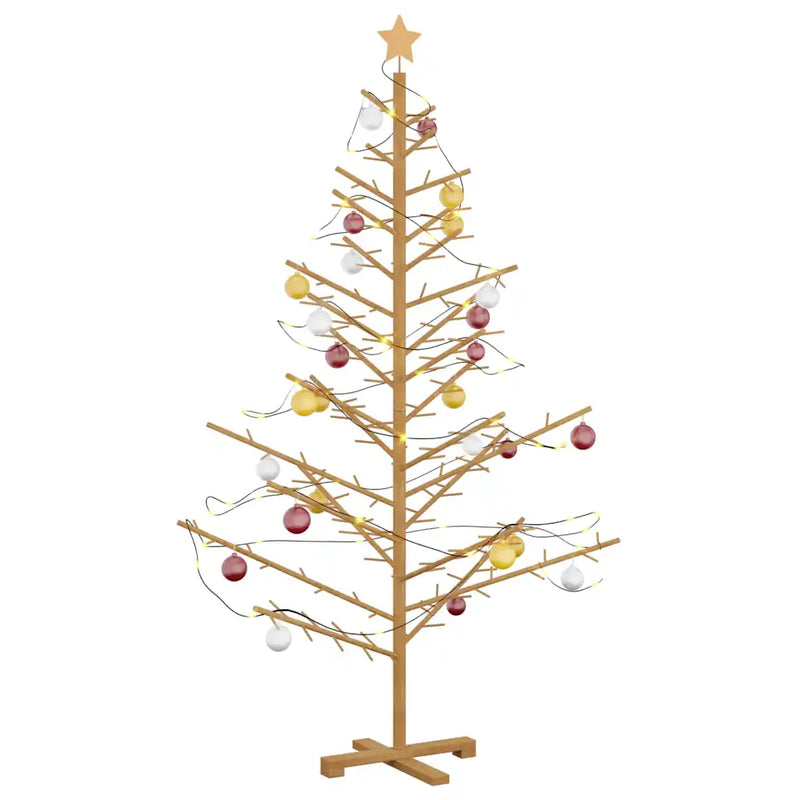 Wooden Christmas Tree KOTKA 180 cm Bamboo and solid pine wood
