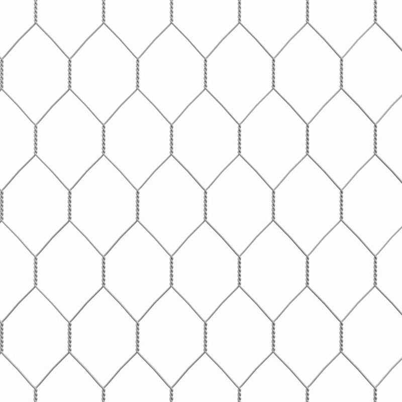 vidaXL Chicken Cage Silver 400x170x177cm Galvanised Steel
