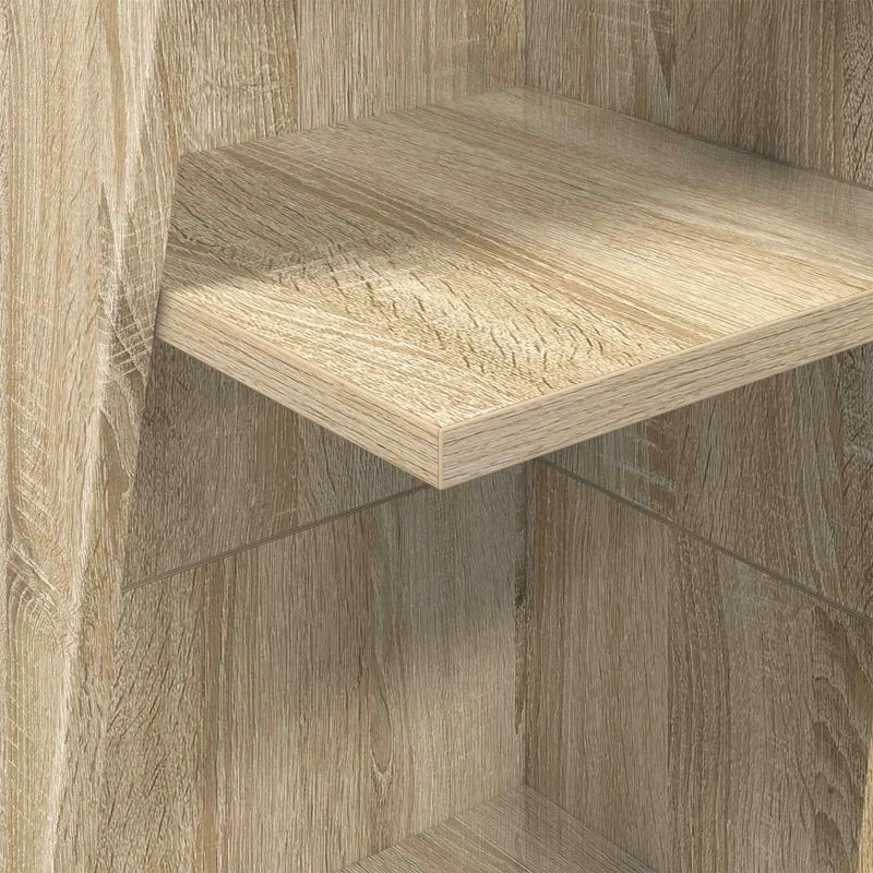 Corner Cabinet 27,5x27x140cm Engineered Wood Sonoma Oak